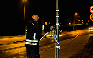 Strażacy z Bartąga rzucają wyzwanie. Do akcja #BadzWidocznyChallenge dołączają kolejne jednostki
